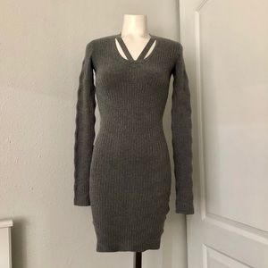 Armani Exchange Bodycon Sweater Dress